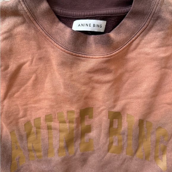 Anine Bing Harvey Crew Sweatshirt - Picture 2 of 4